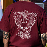 "BANDANA SKULL" TEE - BRDX